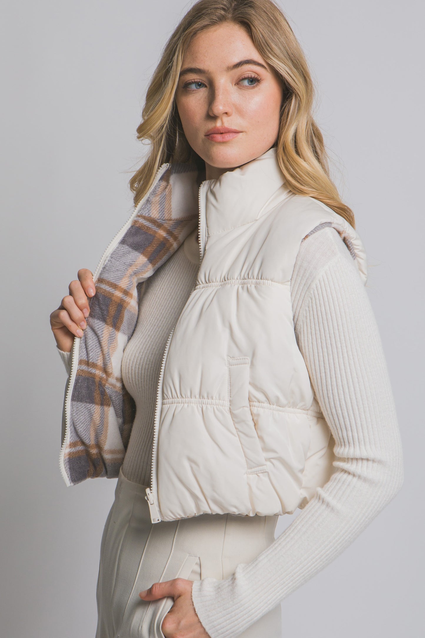 Reversible Puffer Vest
