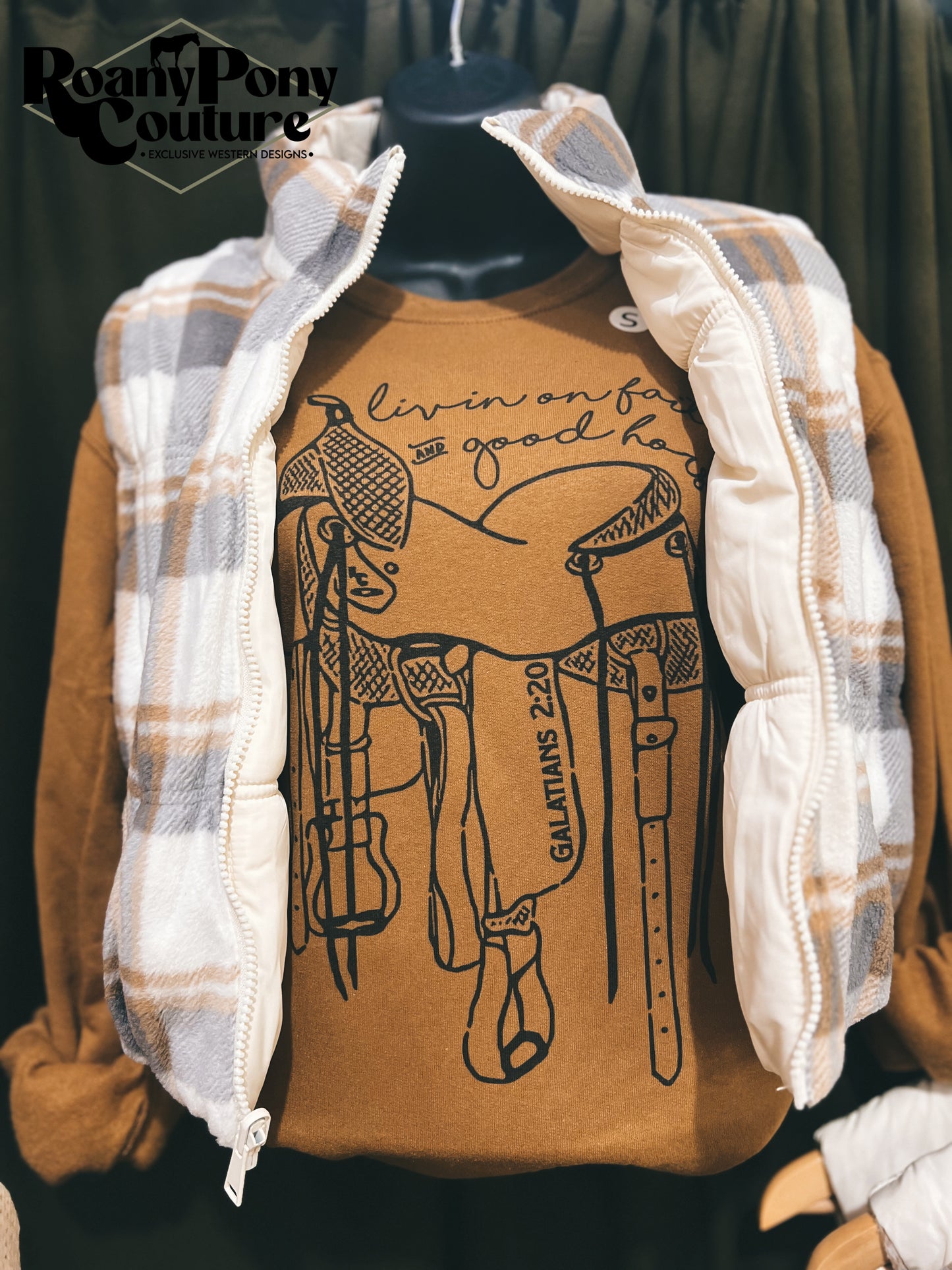 Faith & Good Horses Sweatshirt