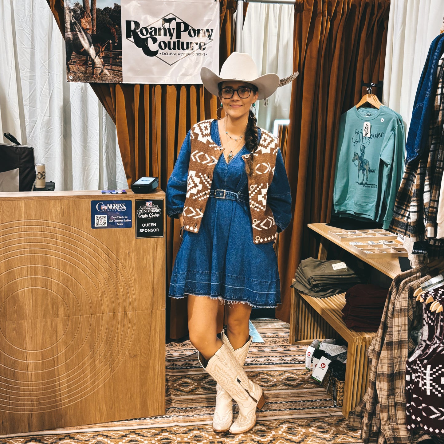 Wool Southwestern Vest