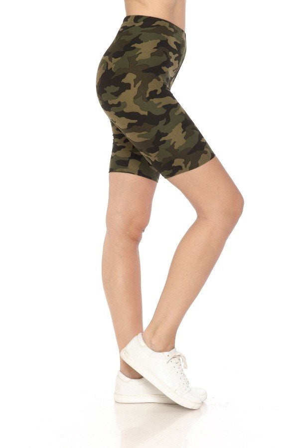 Camo Bike Shorts