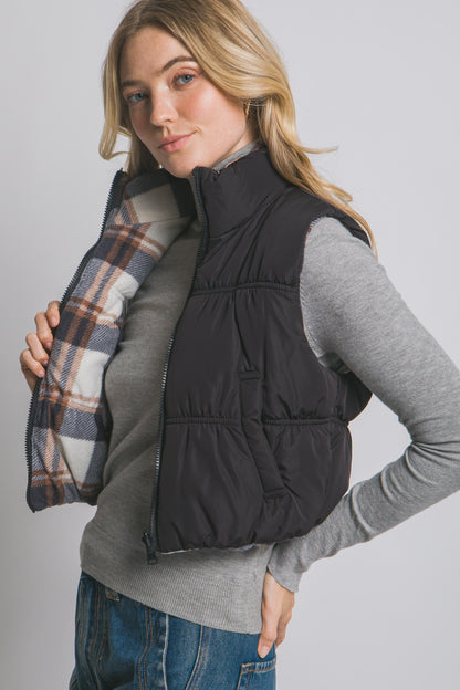 Reversible Puffer Vest