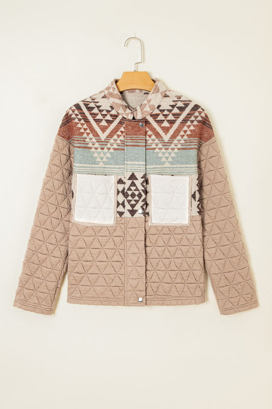 Quilted Patchwork Jacket