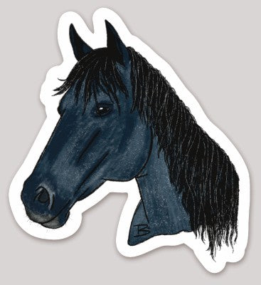 Blue Roan Sticker