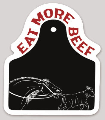 Eat More Beef Sticker