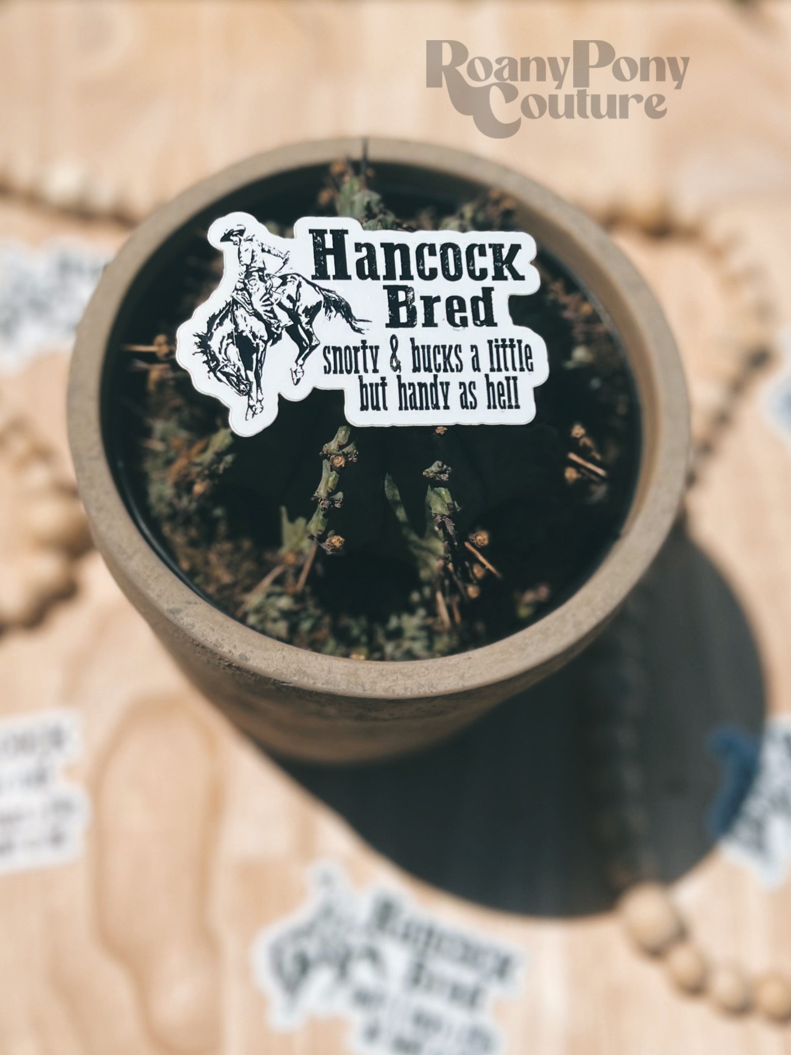 OG Hancock Bred Sticker