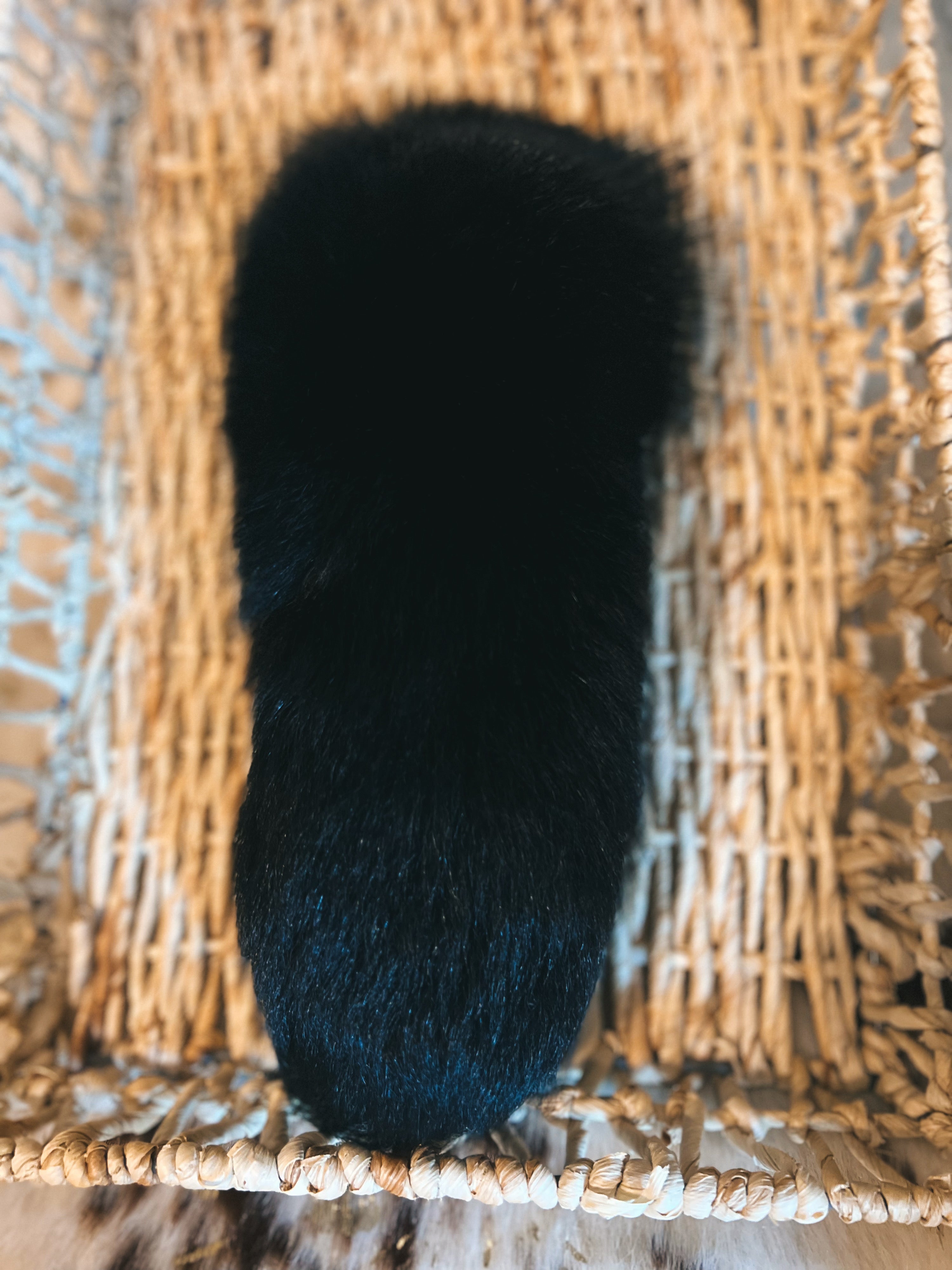 Arctic Fox Tail Purse Hanger