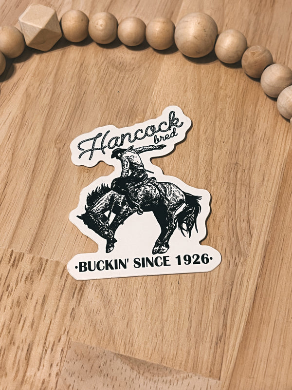 Buckin' Since 1926 Sticker
