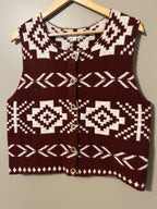 Wool Southwestern Vest
