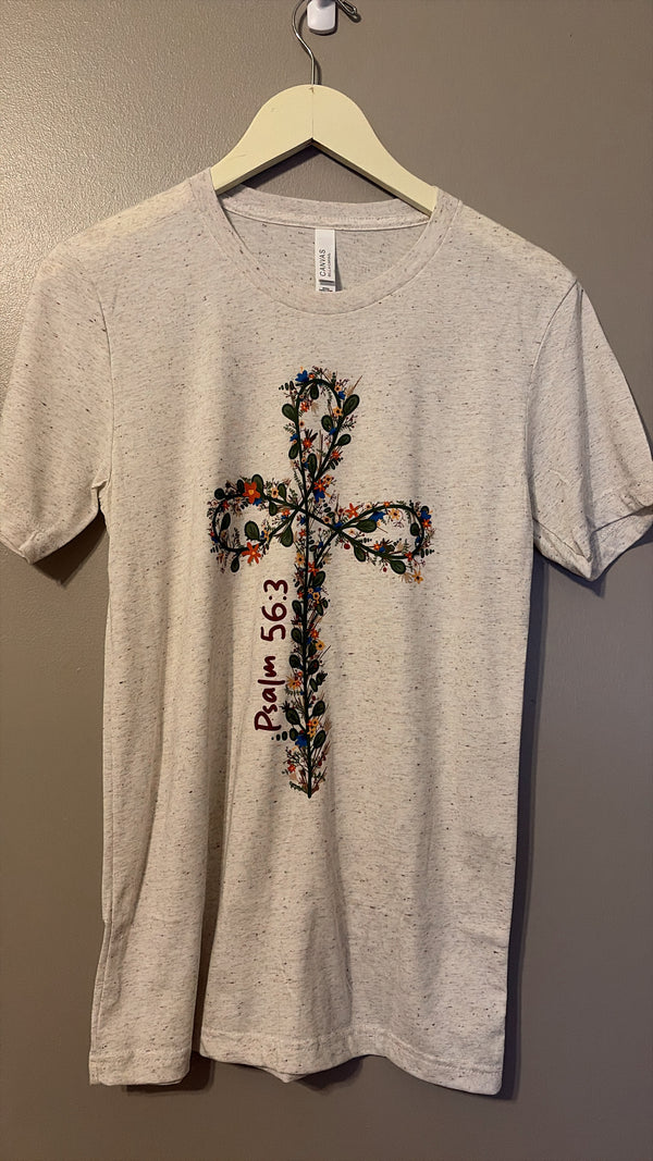 Cross Barrel Pattern Tee