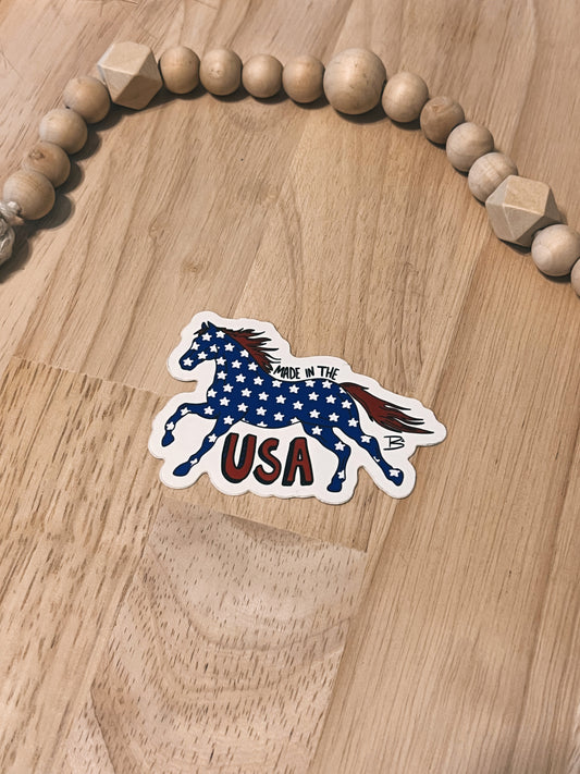 Made in the USA Sticker