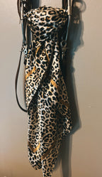 35" Wild Rag - Leopard & Gold