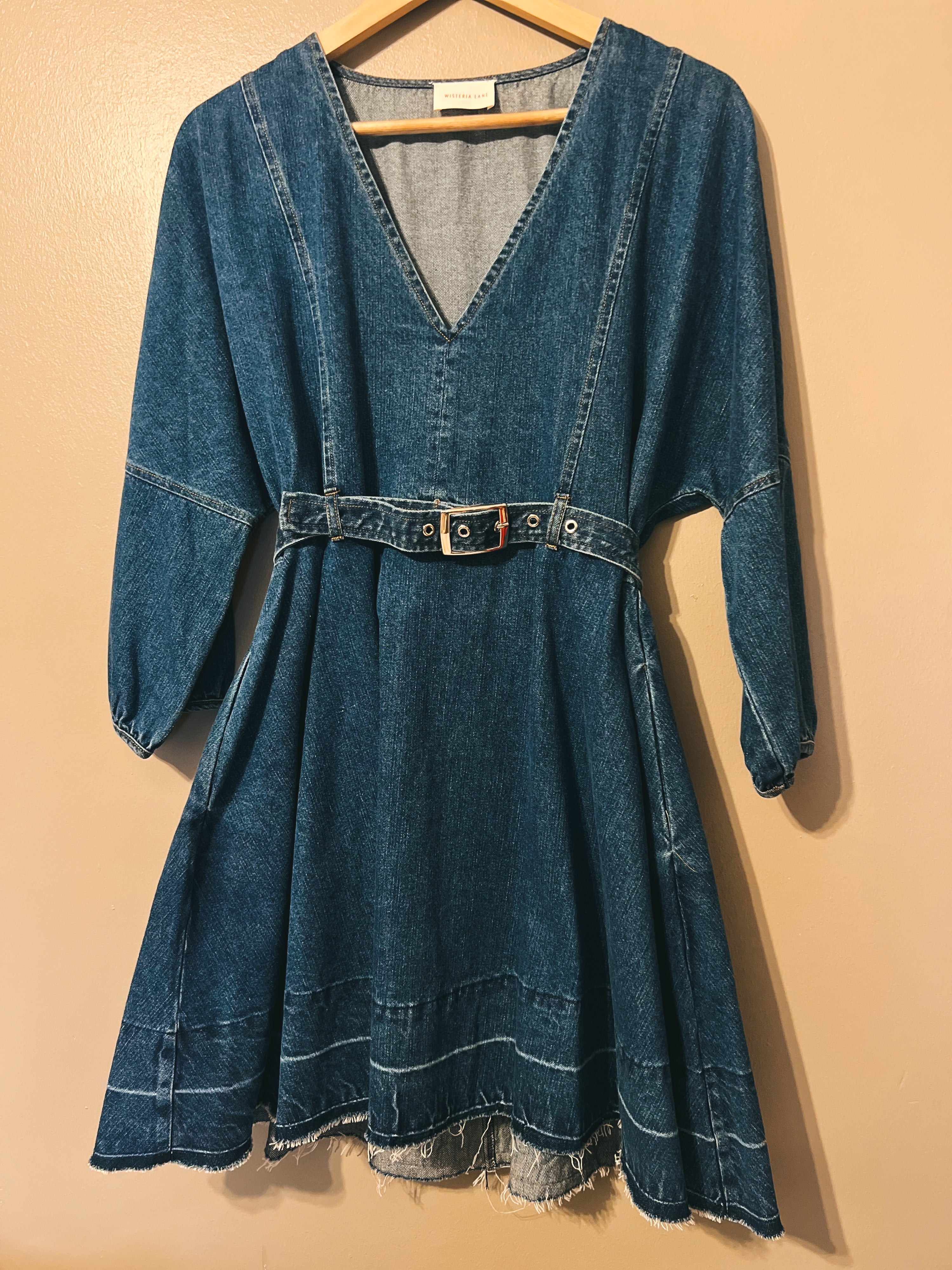 Denim A-line Dress