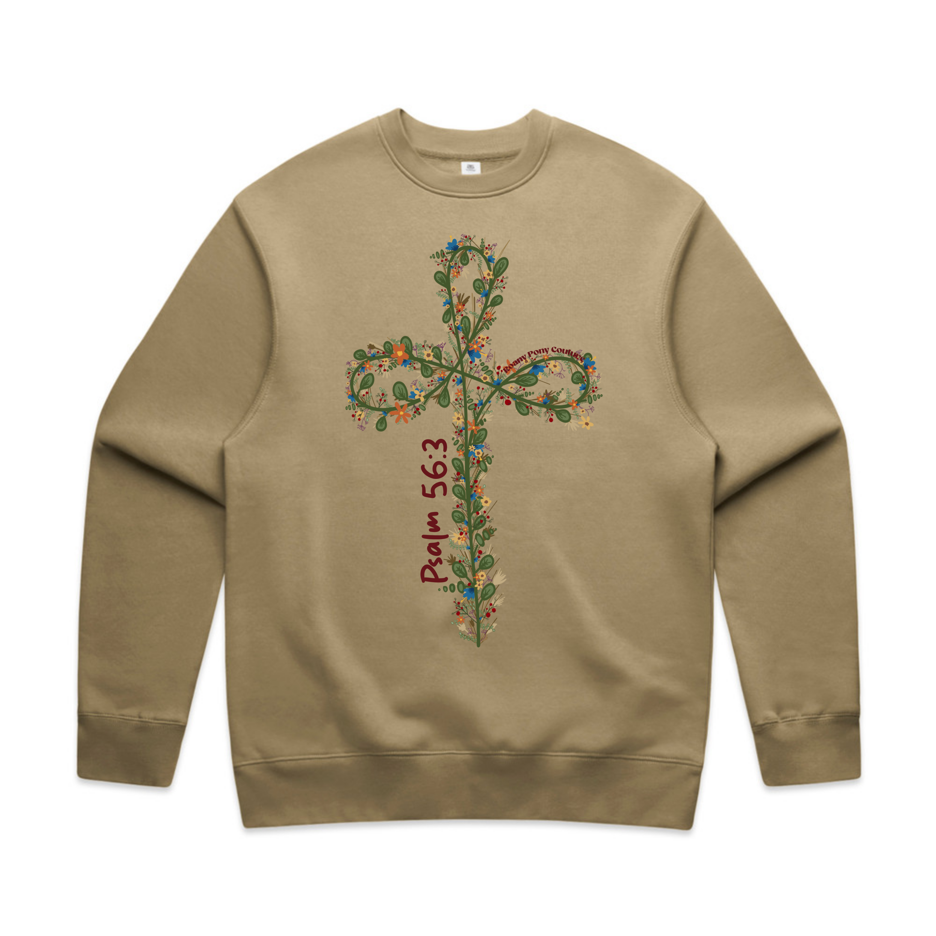 Barrel Pattern of Faith Crewneck Sweatshirt
