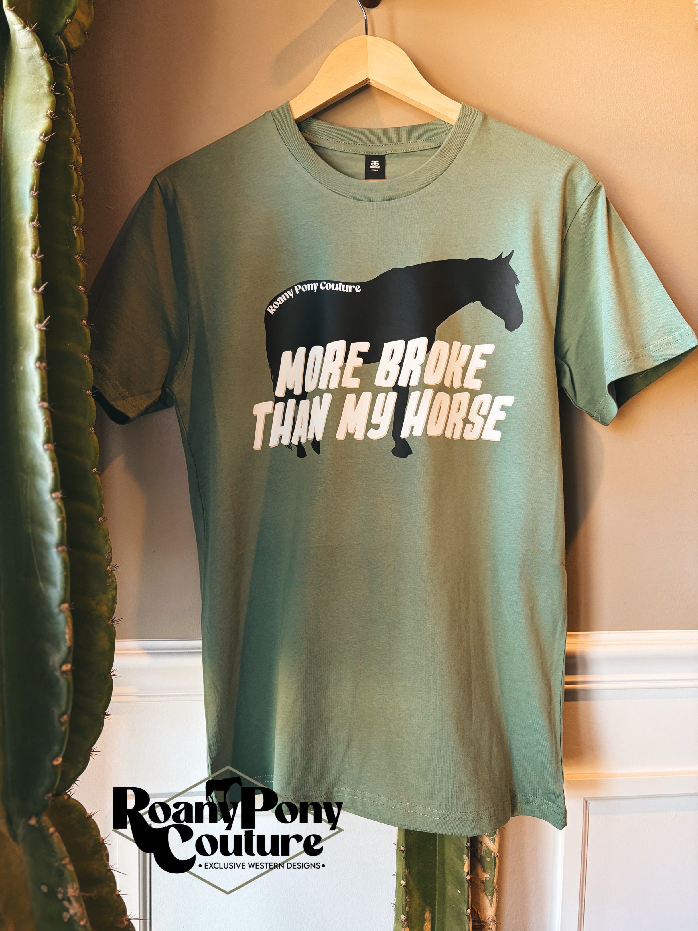 More Broke Than My Horse Tee