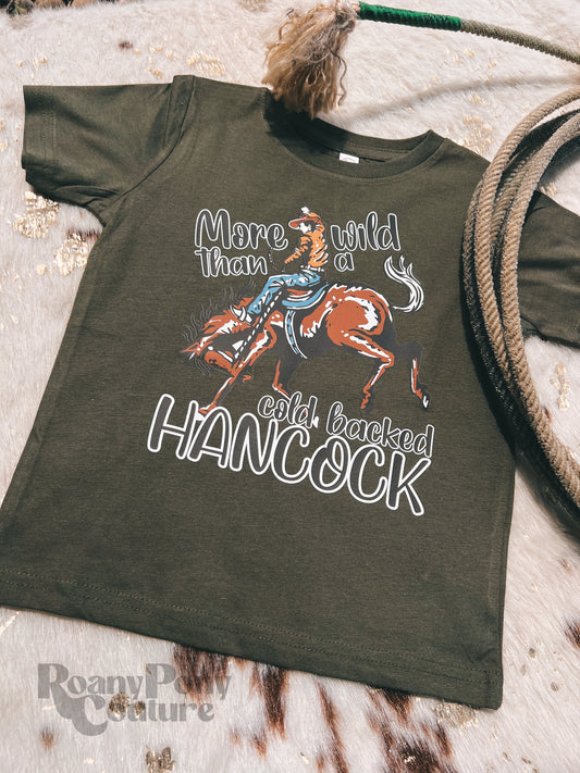 Cold Backed Hancock Toddler T-Shirt