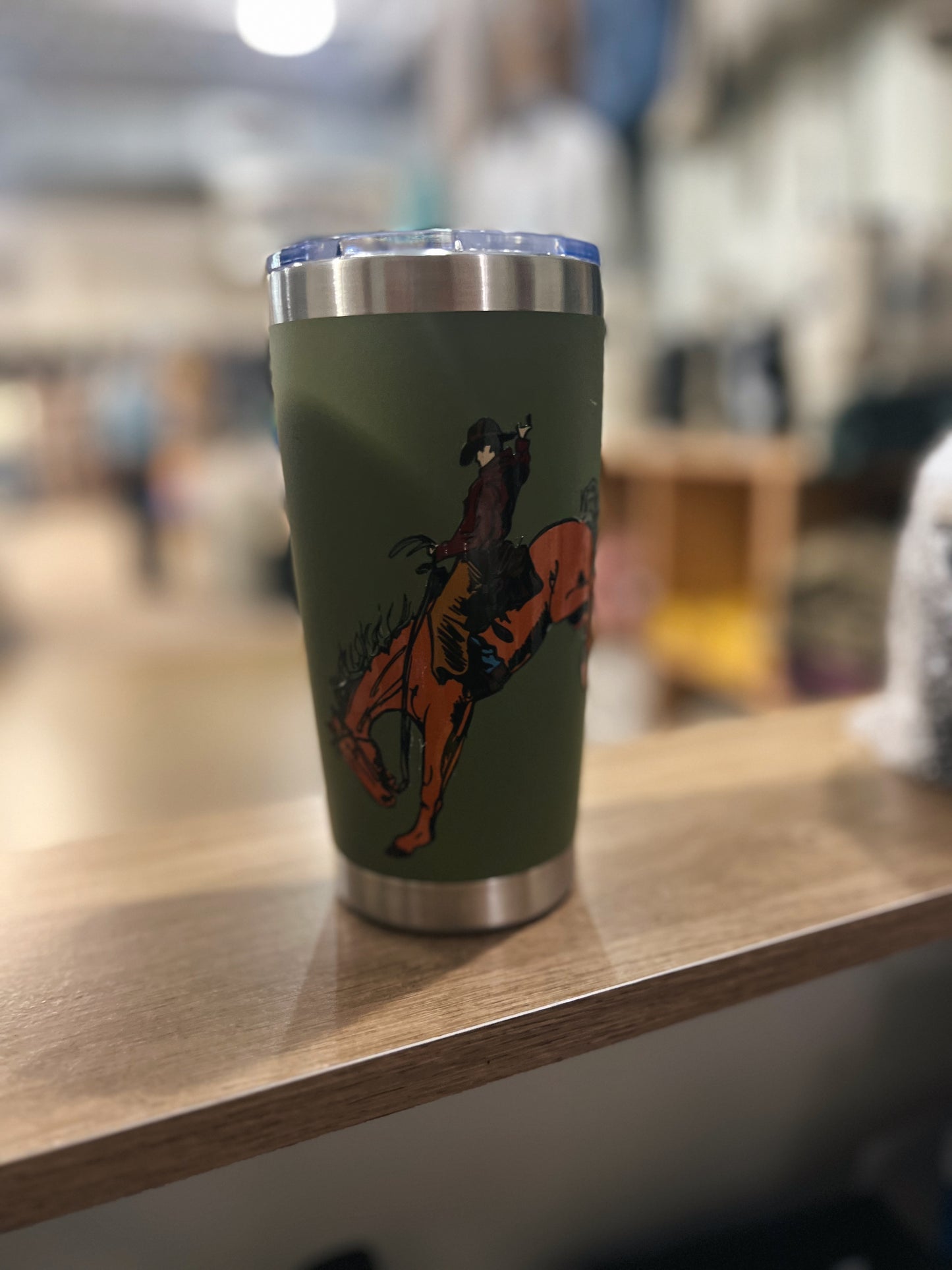 Bronc 20oz Tumbler *DAMAGED*