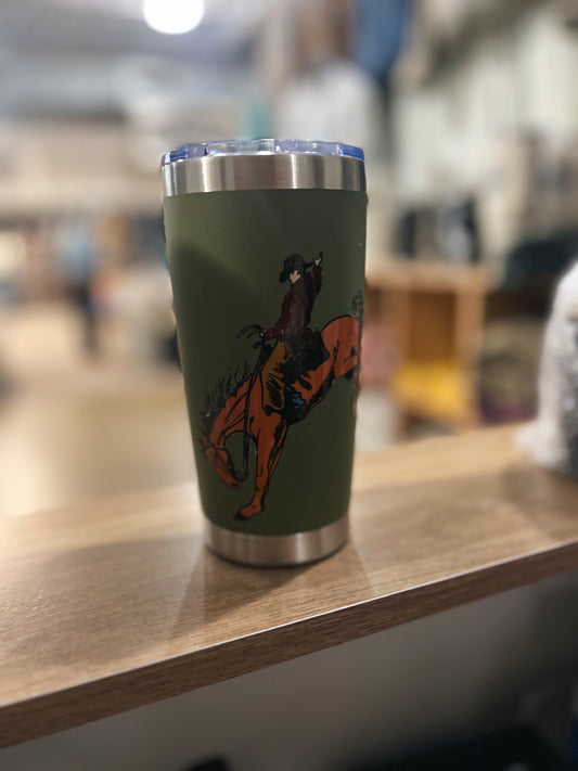 Bronc 20oz Tumbler *DAMAGED*