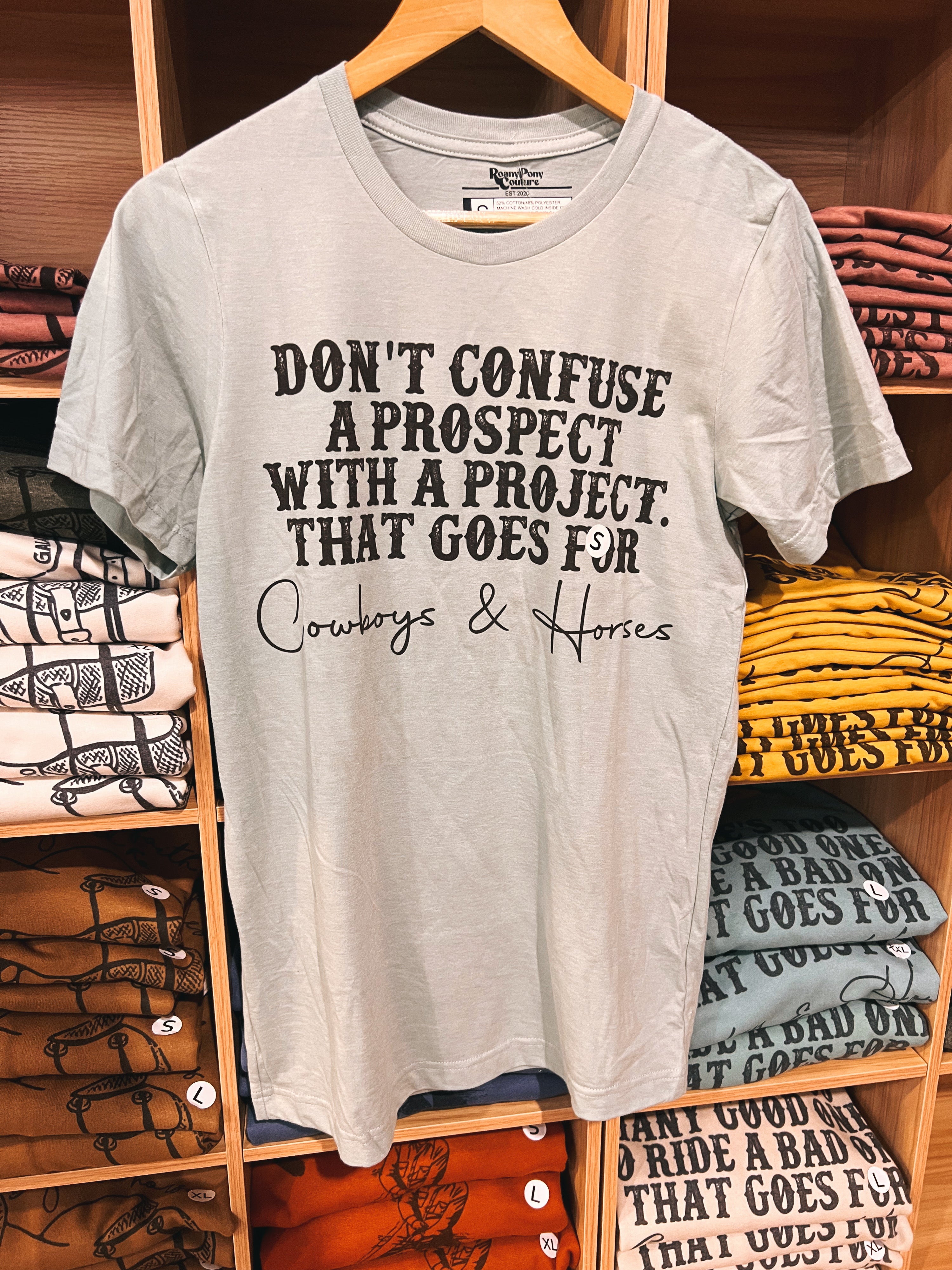 Project vs Prospect Tee - Imperfect
