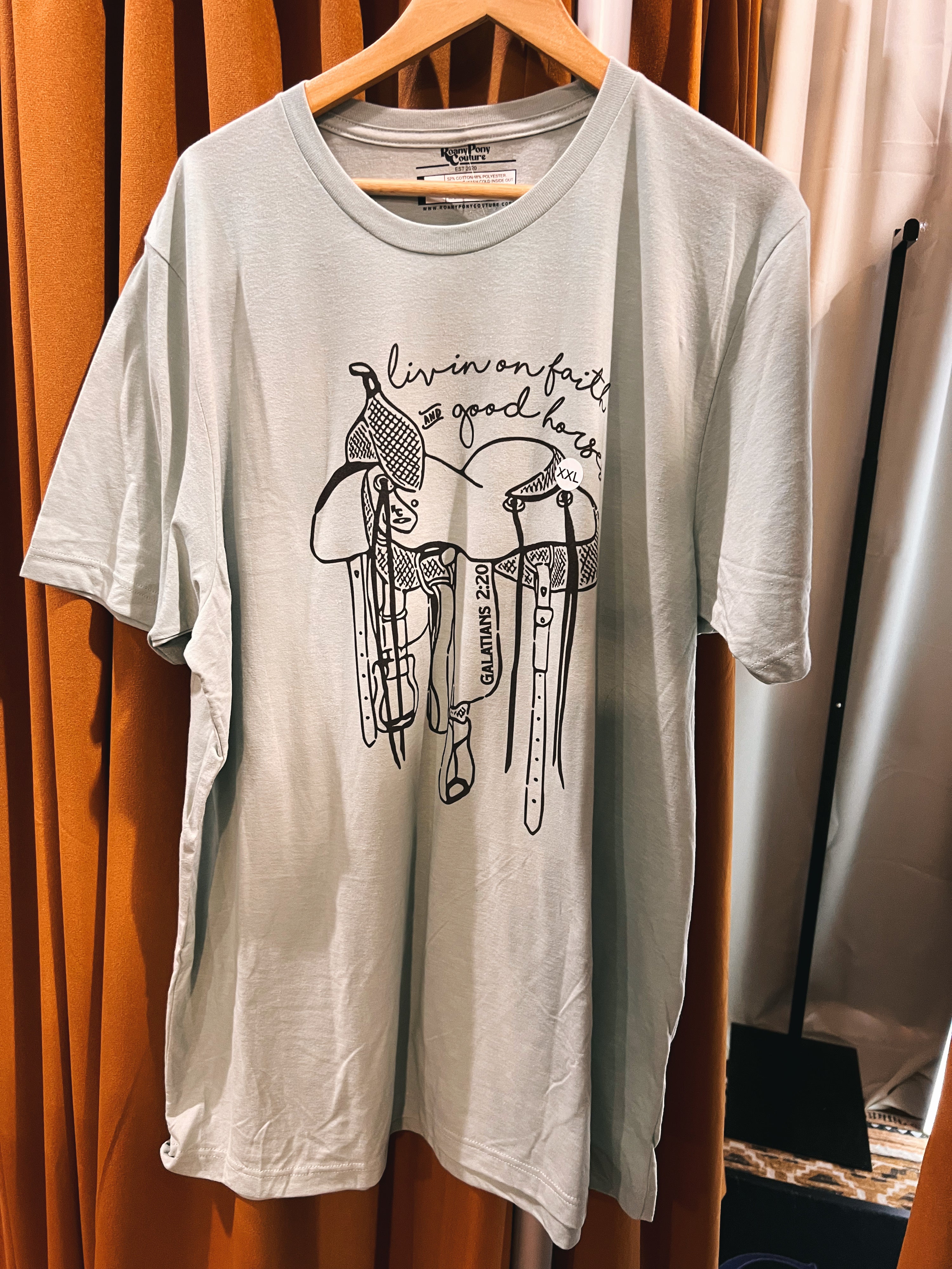 Faith & Good Horses Tee - Imperfect