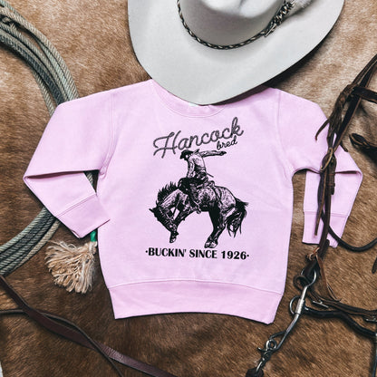 Buckin' Since 1926 Toddler Sweatshirt