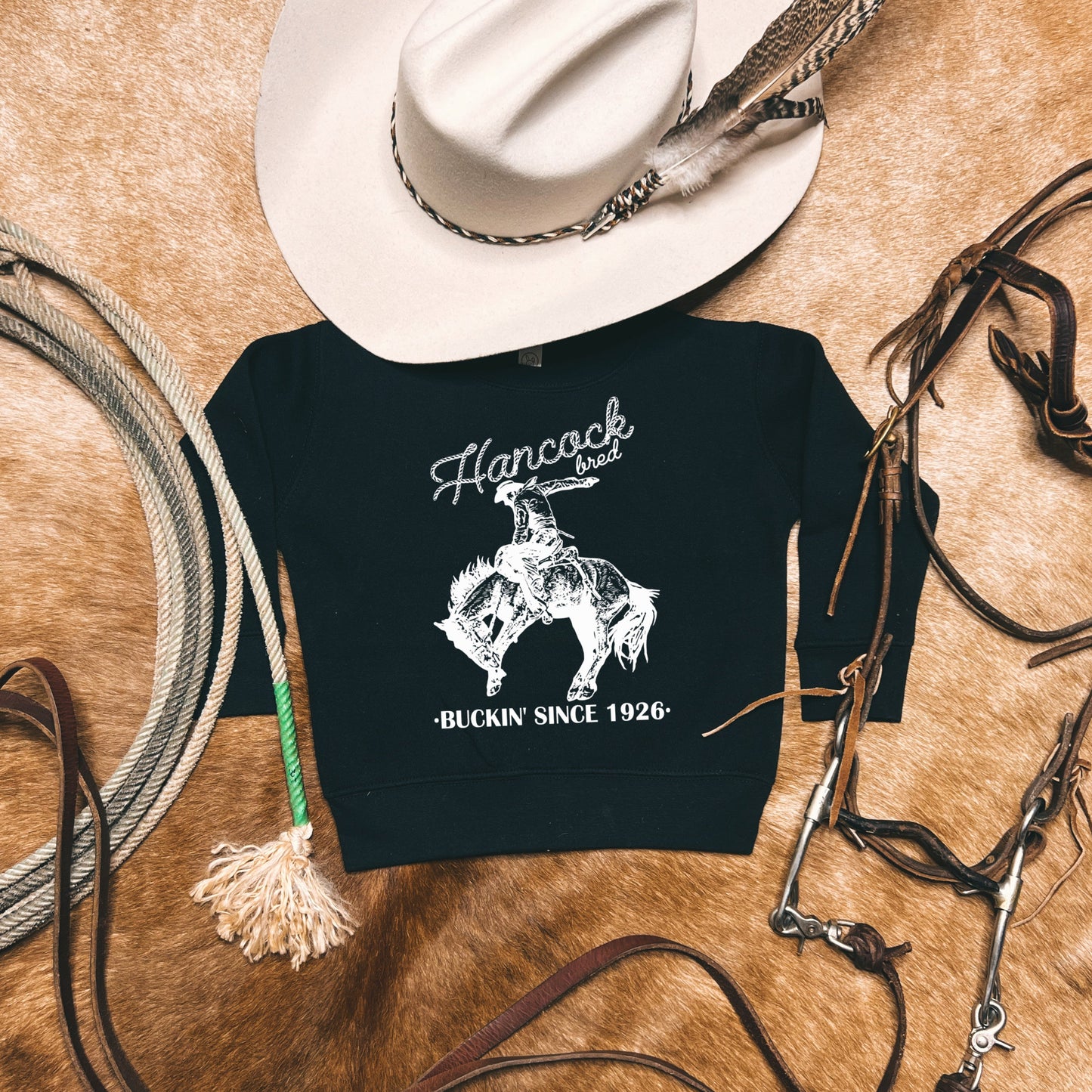 Buckin' Since 1926 Toddler Sweatshirt