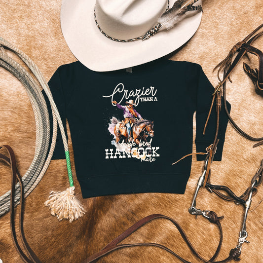 Double Bred Hancock Mare Toddler Sweatshirt