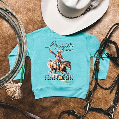 Double Bred Hancock Mare Toddler Sweatshirt