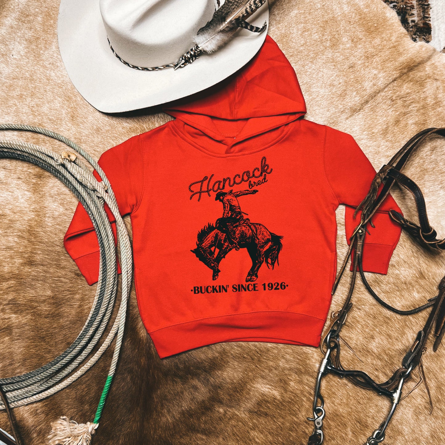 Buckin' Since 1926 Toddler Hoodie