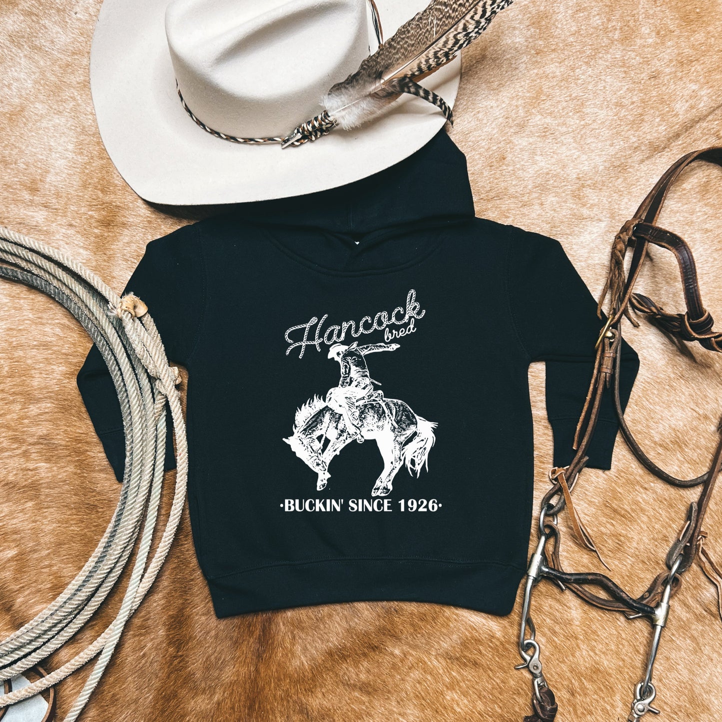 Buckin' Since 1926 Toddler Hoodie