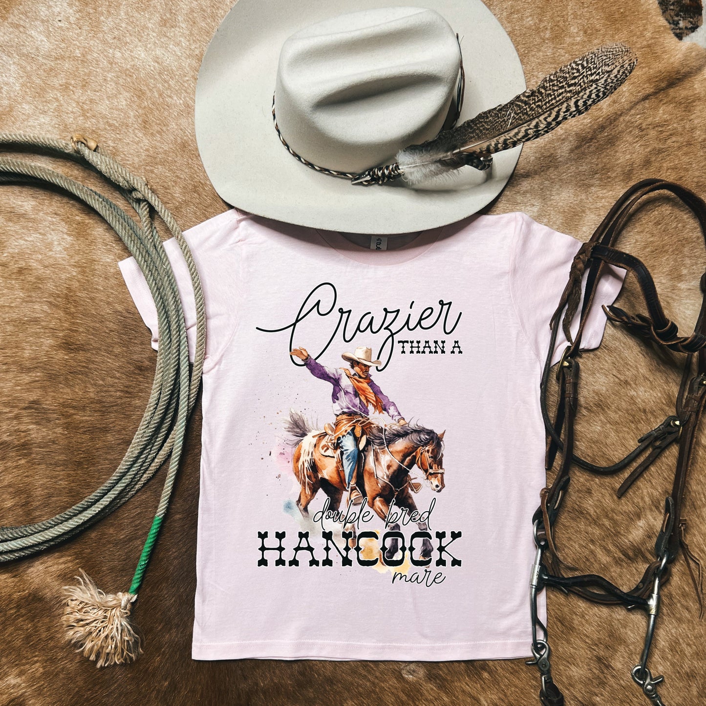 Double Bred Hancock Mare Youth T-Shirt