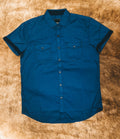 Mens Short Sleeve Button Up